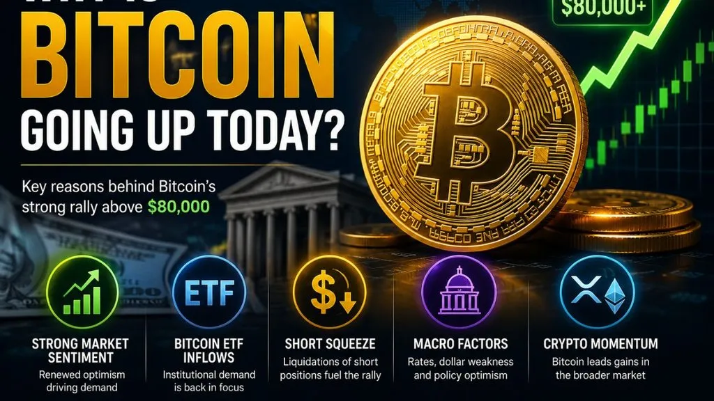 Why Bitcoin price is rising today