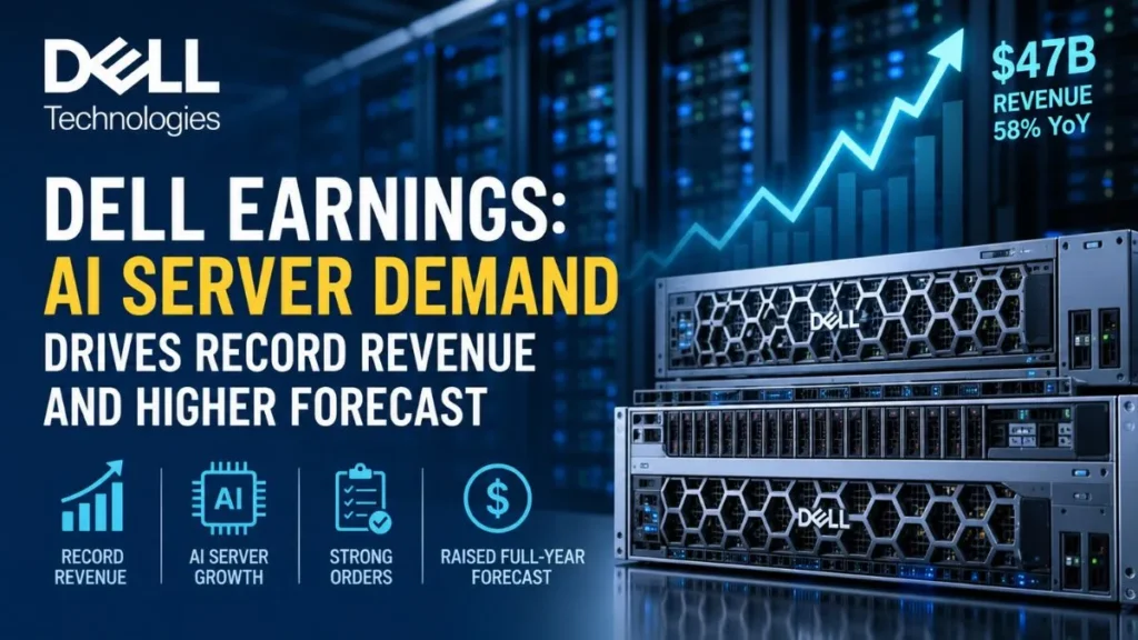 Dell Technologies record revenue driven by AI server demand