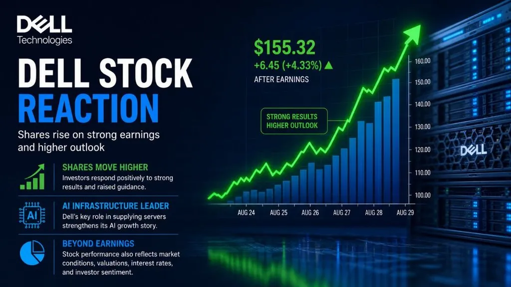 Dell stock rises after strong earnings and outlook