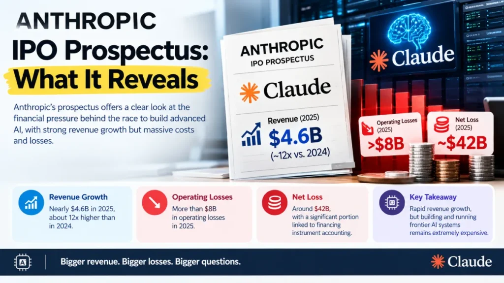 Anthropic reported nearly $4.6 billion in 2025 revenue alongside more than $8 billion in operating losses.